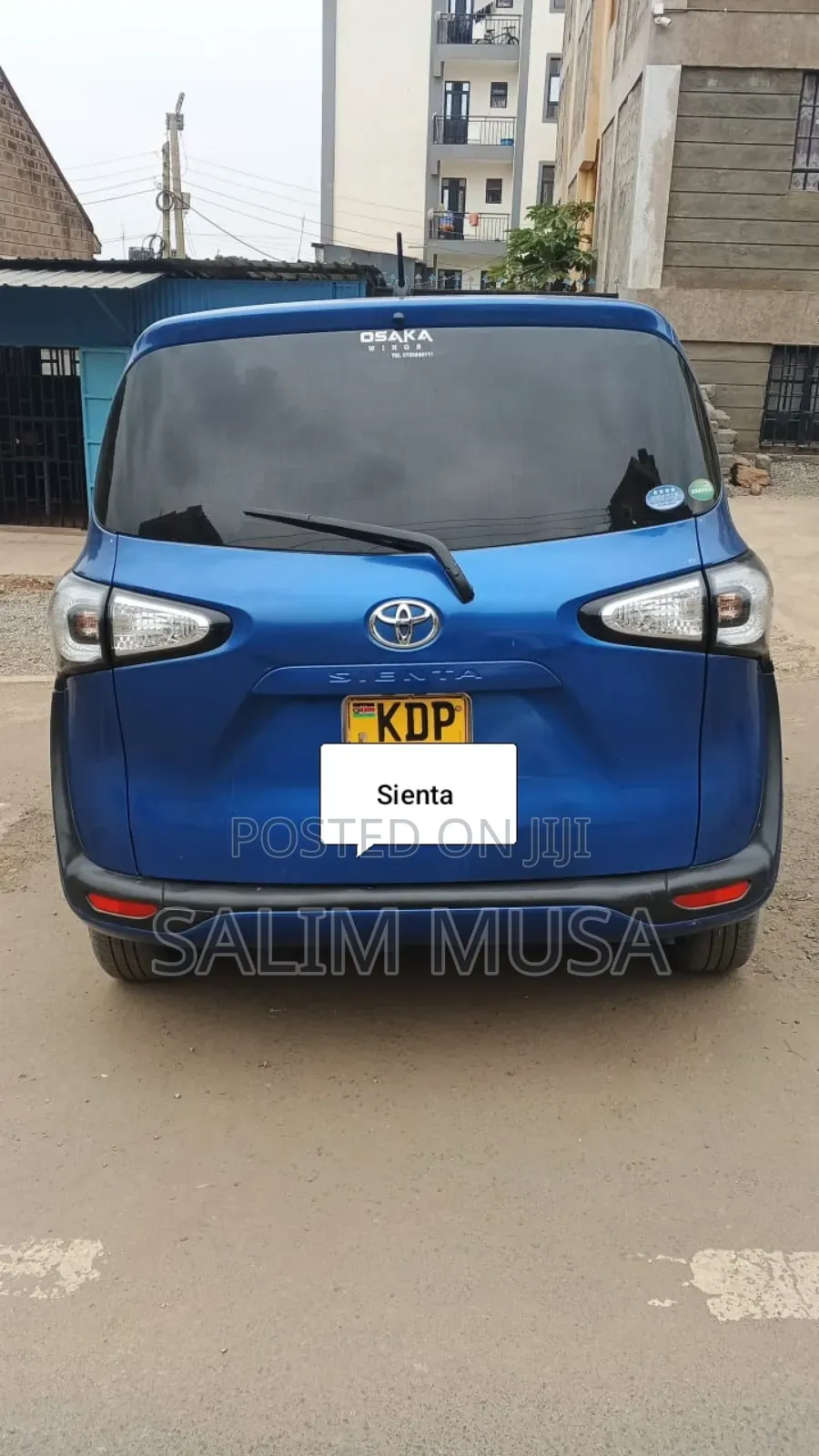 Toyota Sienta 2016 Blue