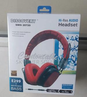 Discovery Hi Res Audio Headset Wired E299