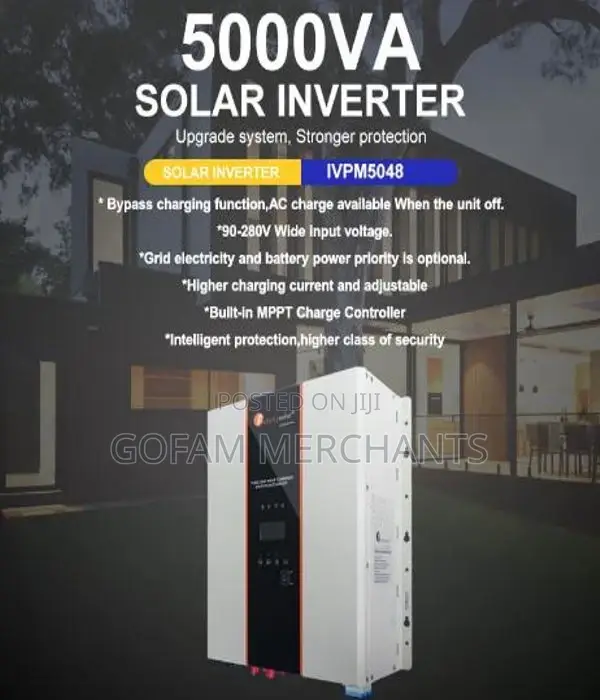 Felicity 5kva Hybrid Solar Inverter | 48v Low Frequency Ivpm5048