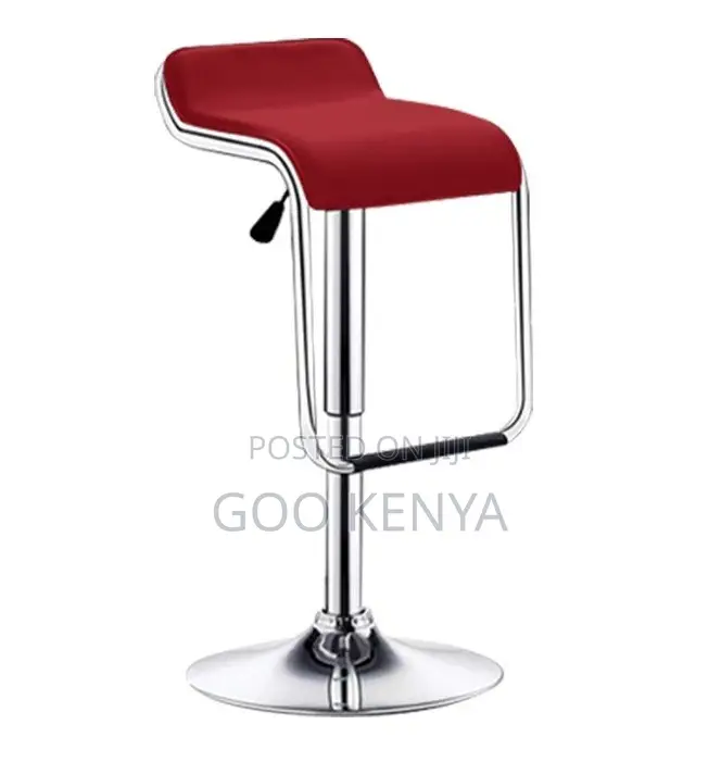 Home Counter Stool; Modern Kitchen Leather Swivel Counter Stool