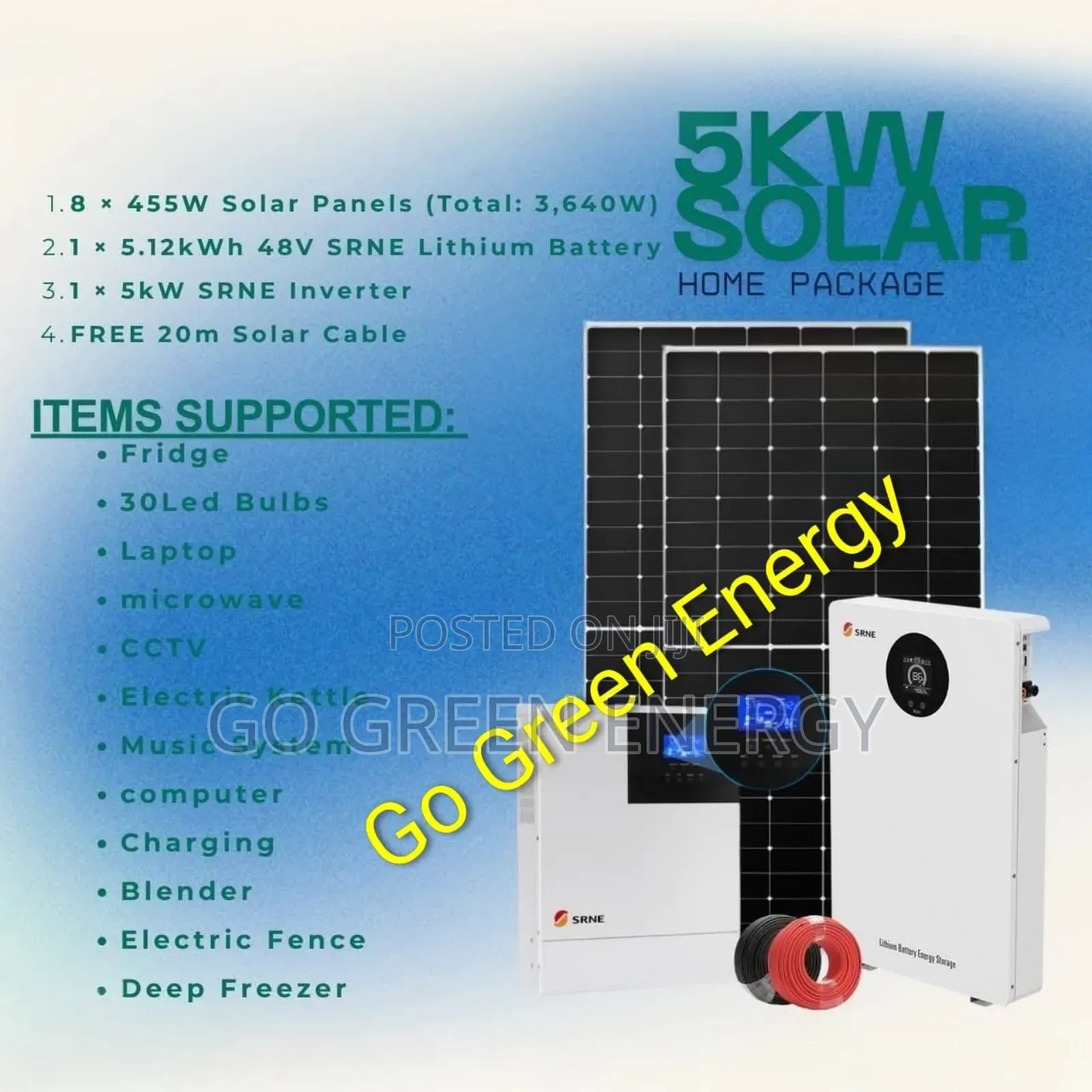 5kwh Solar Offgrid