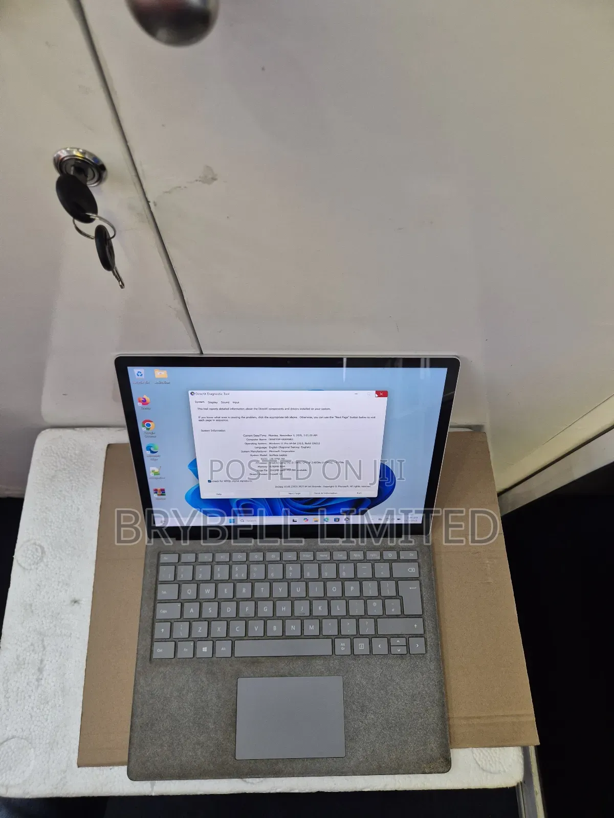 Laptop Microsoft Surface 8GB Intel Core I5 SSD 256GB