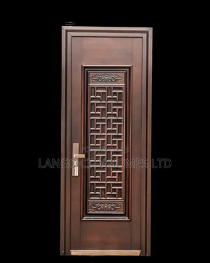 Single Security Steel Door - Built to Last With Mini Ventilation Door