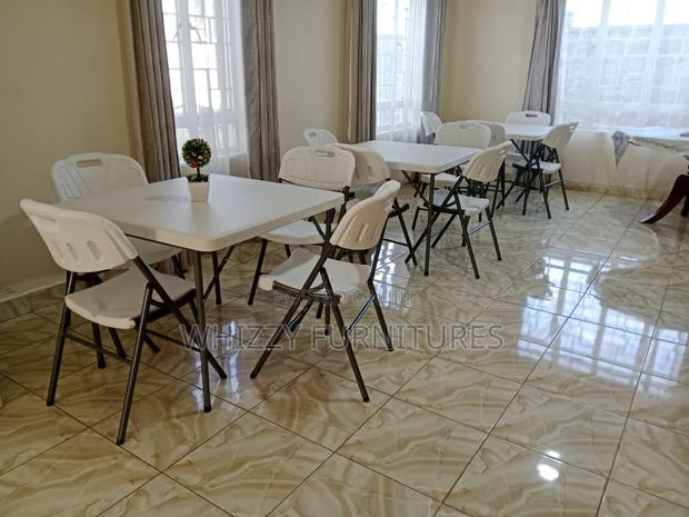 Square Foldable Dining Set