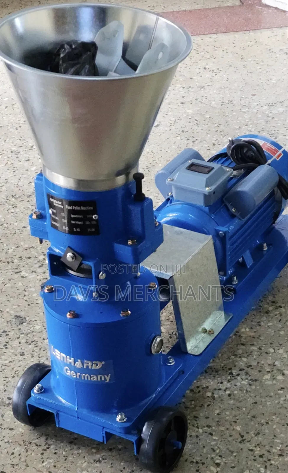 Pelletizer Electric Machine Fitted With 3hp Digital Motor