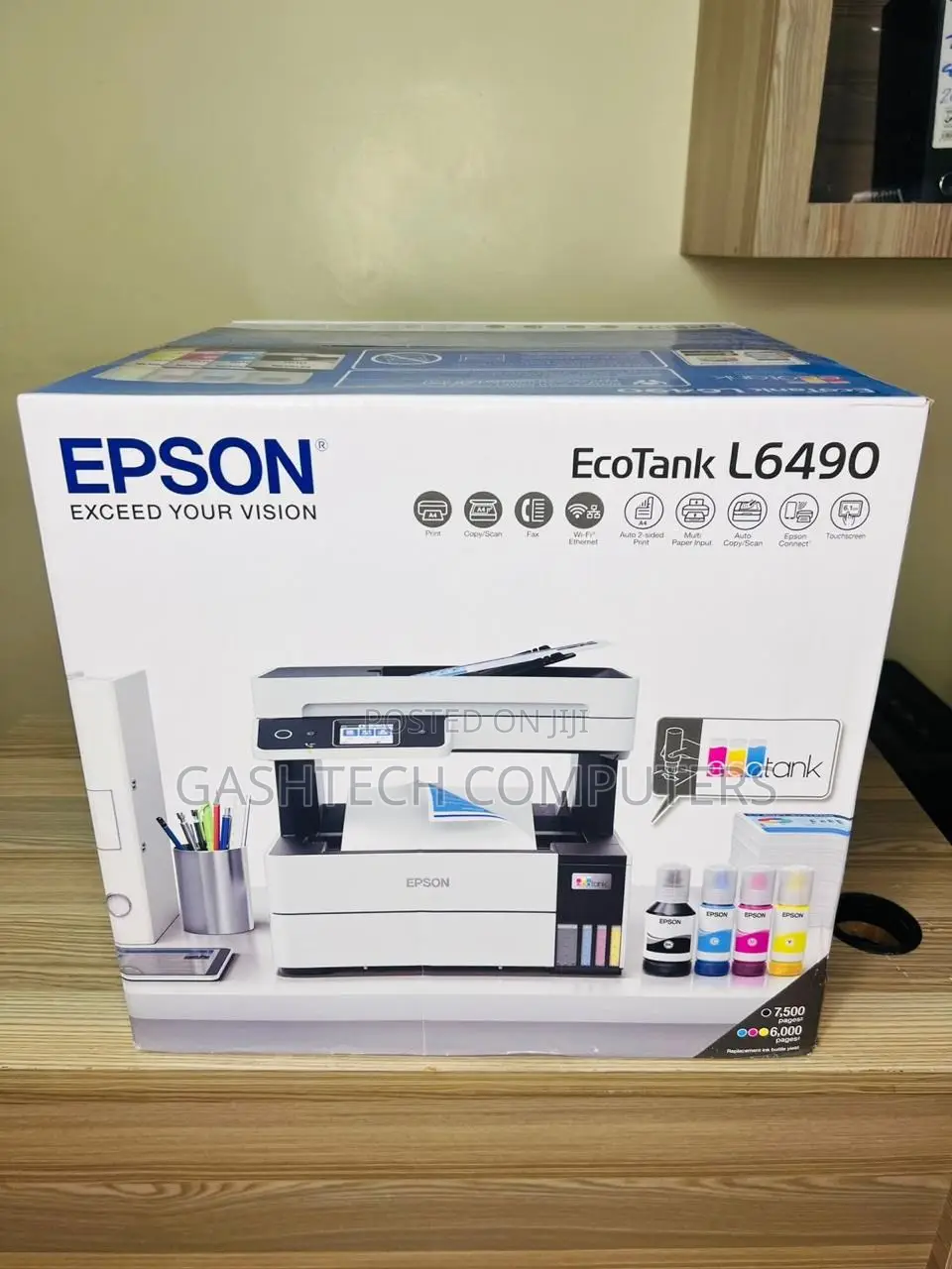 Epson Ecotank L6490 A4 Color Printer All-in-One