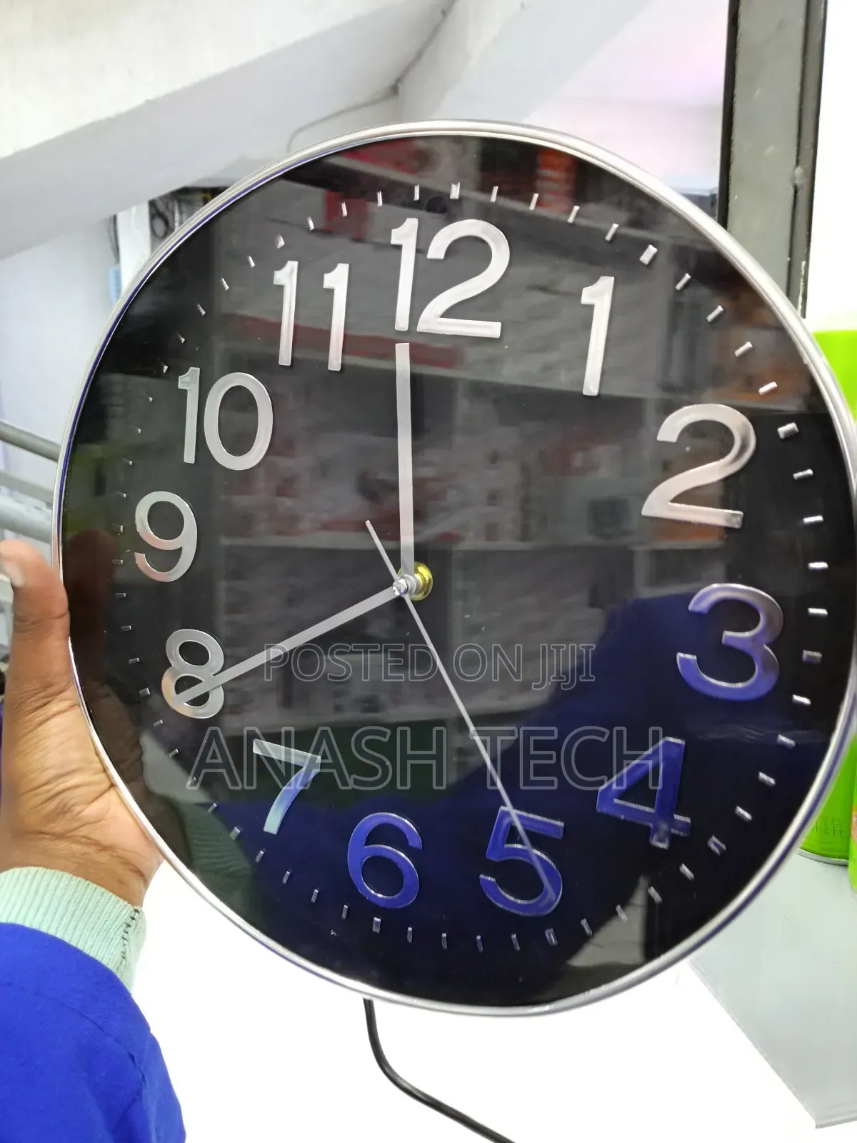Real Time Wifi Camera Wall Clock 1080p Hd Wifi Clock