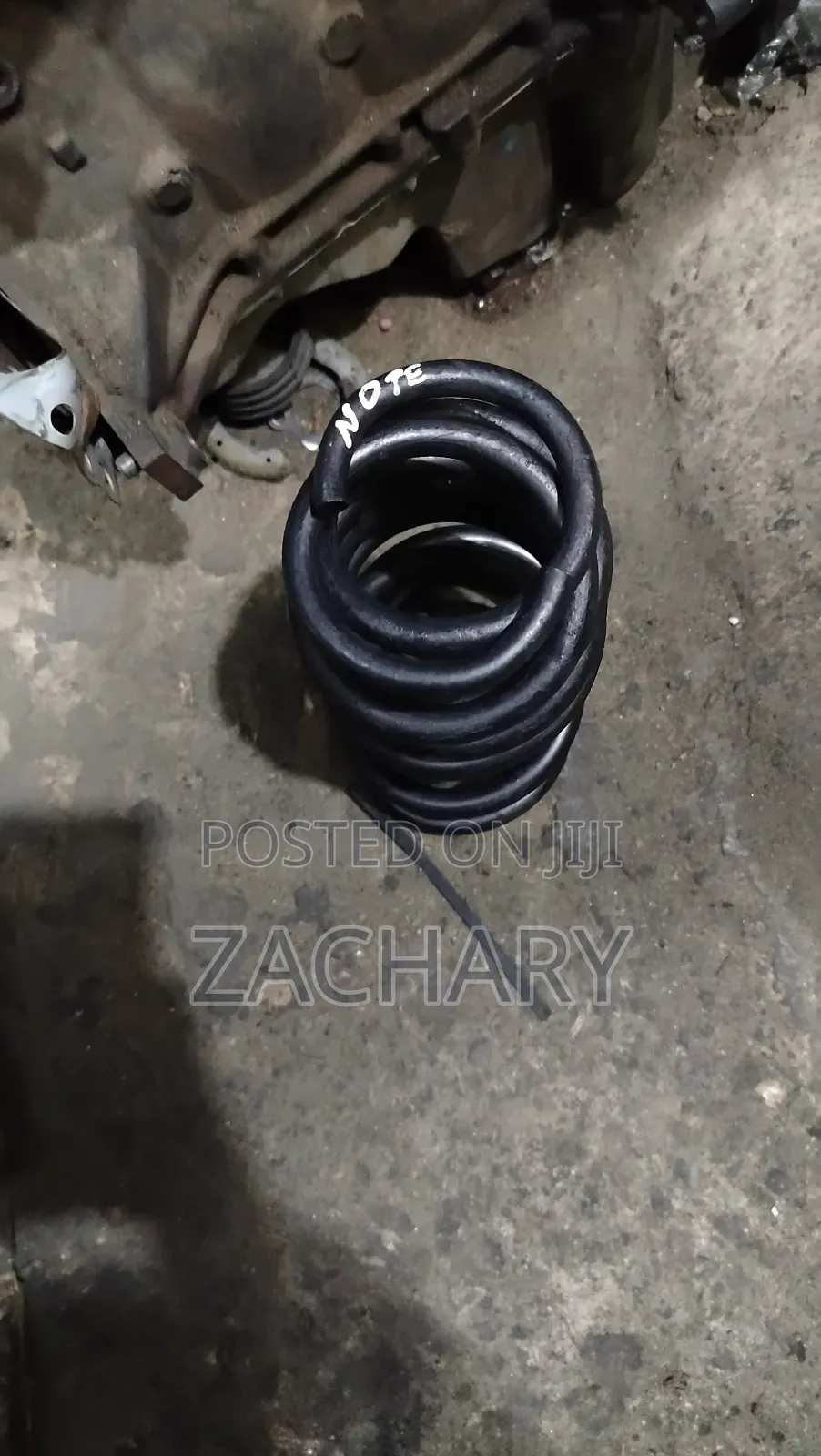 Note Heavy Duty Coil Springs Ex Japan