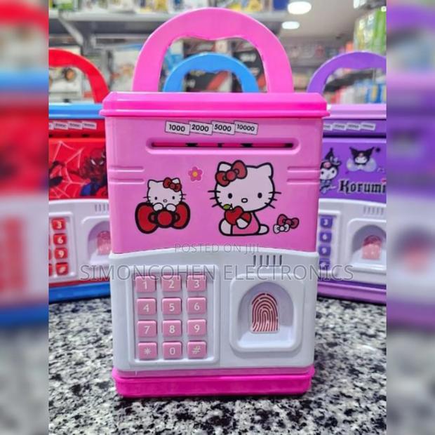 Cartoon Themed Electronic Musical Money Box For Children. - main view