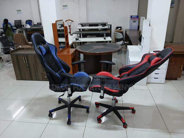 Comfortx Blue Gaming Chair - thumbnail 2