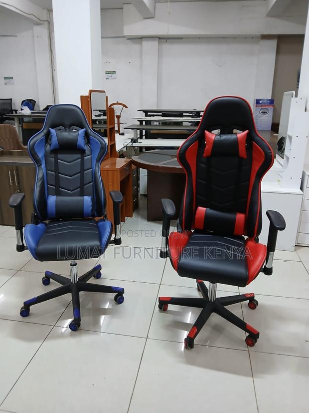 Comfortx Blue Gaming Chair - thumbnail 3