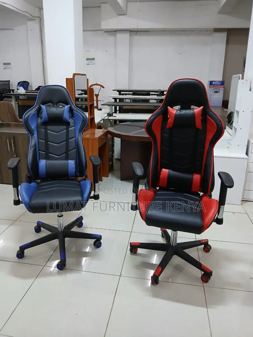 Comfortx Blue Gaming Chair