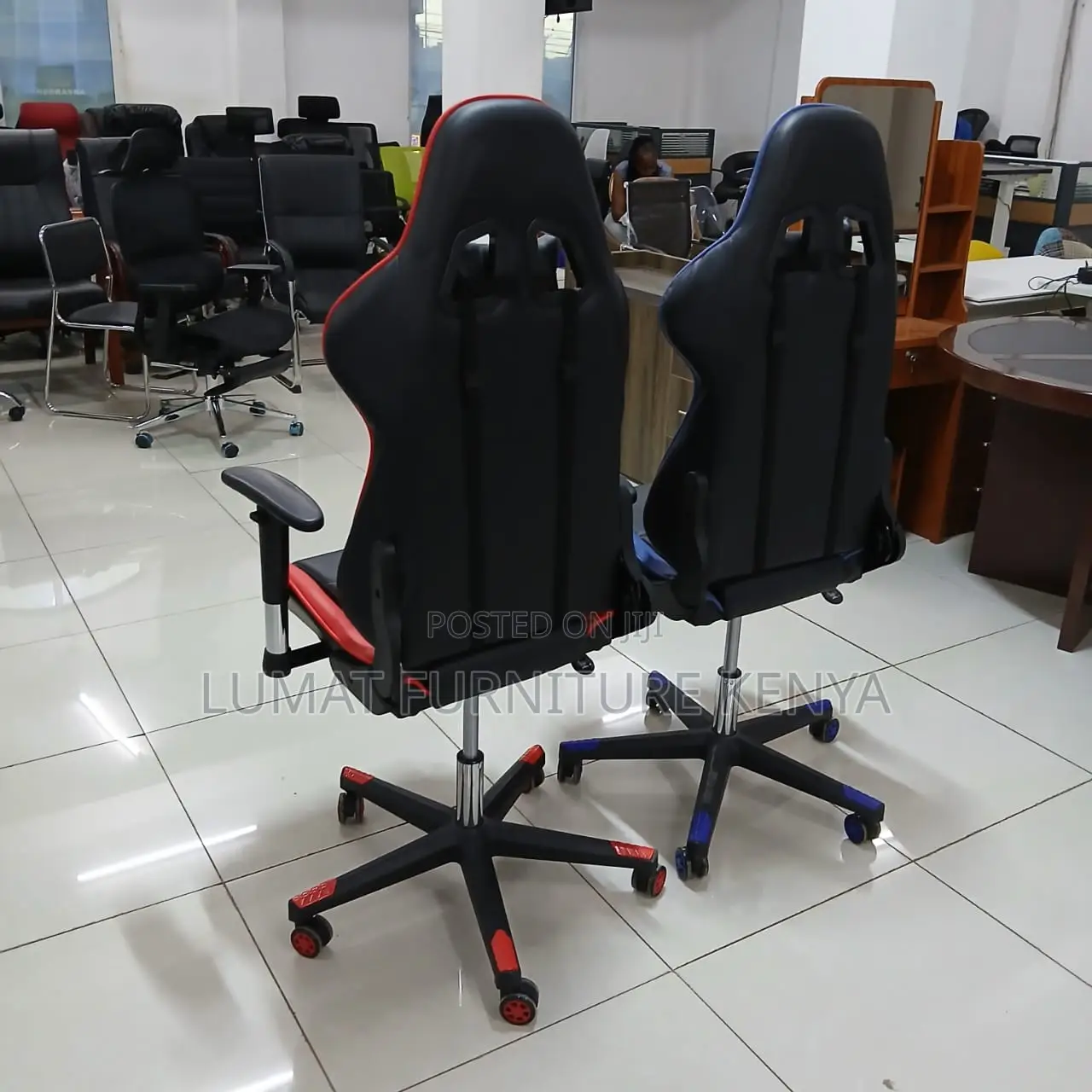 Comfortx Blue Gaming Chair