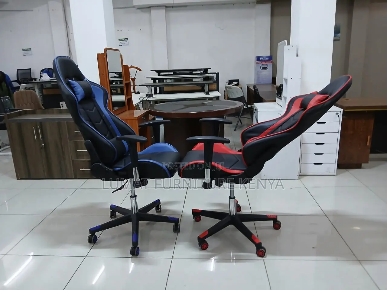 Comfortx Blue Gaming Chair
