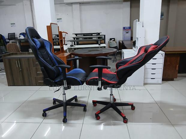 Comfortx Blue Gaming Chair - thumbnail 5