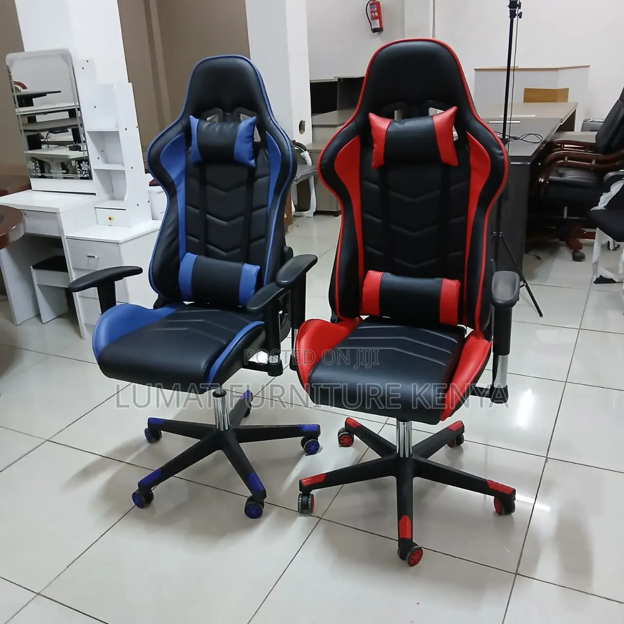 Comfortx Blue Gaming Chair