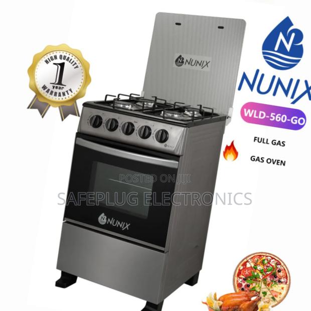 Nunix 50×55 Standing Cooker - Slim Fit for Small Kitchens! New Model