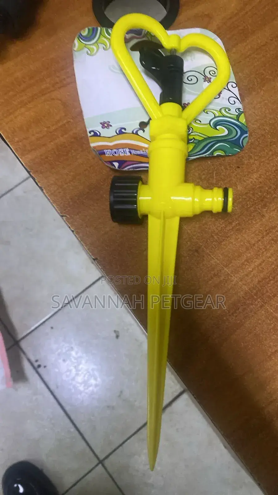 Water Sprinkler for Lawns Gardens (Sprinkler Head Anchoring Spike)