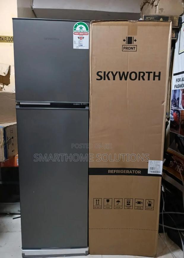 158ltrs Skyworth Double Door Fridge