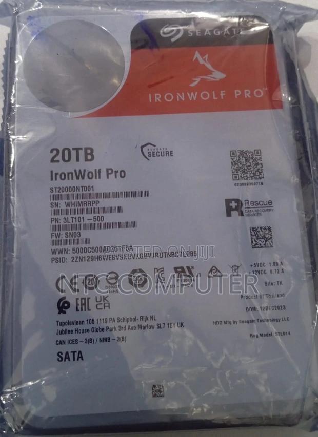 Seagate Ironwolf Red Nas HDD 20tb>20tb Seagate Ironwolf Red Nas HDD