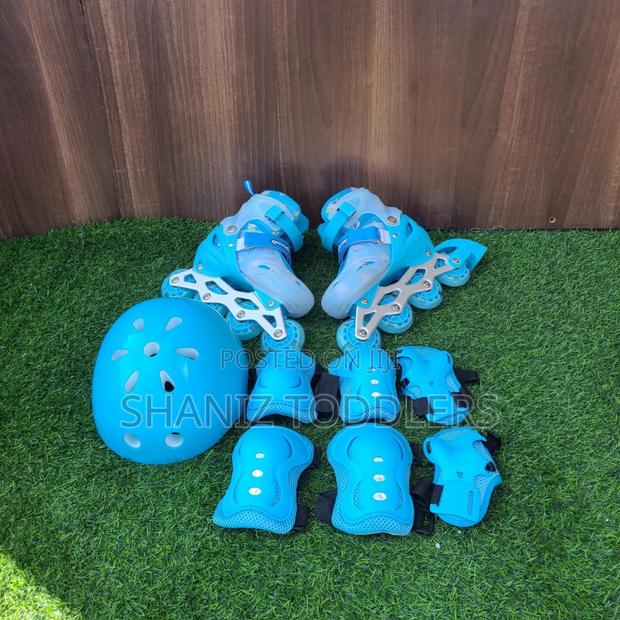 Kids Sporting Roller Skates