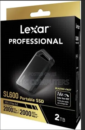 Lexar Sl600 Usb 3.2 Type C Portable External Ssd 2tb