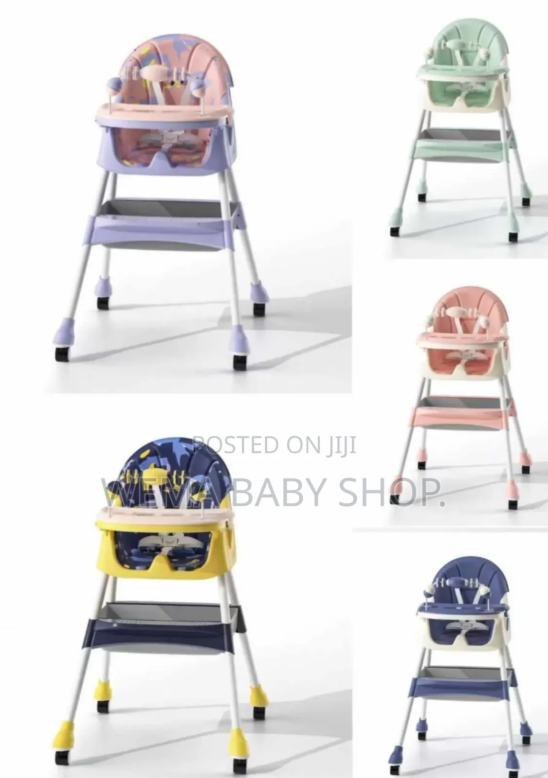 High Convertible Baby Feeding Chair
