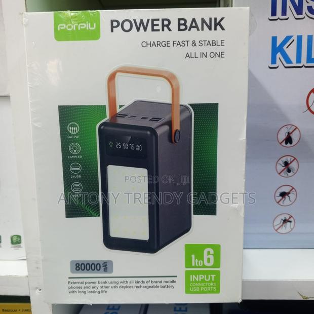 Porpiu 80000mah Power Bank With Led Display & Fast Charging - thumbnail 4