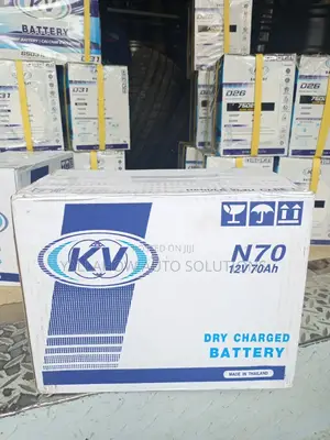 N70 70ah Kv Dry Charged Battery | Long-Lasting Power for Cars Trucks