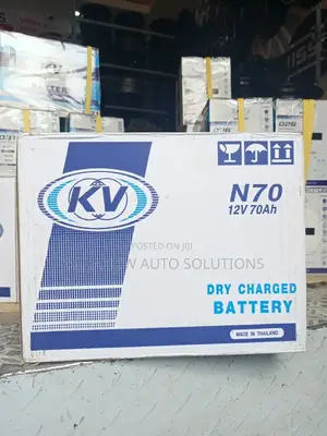 N70 70ah Kv Dry Charged Battery | Long-Lasting Power for Cars Trucks