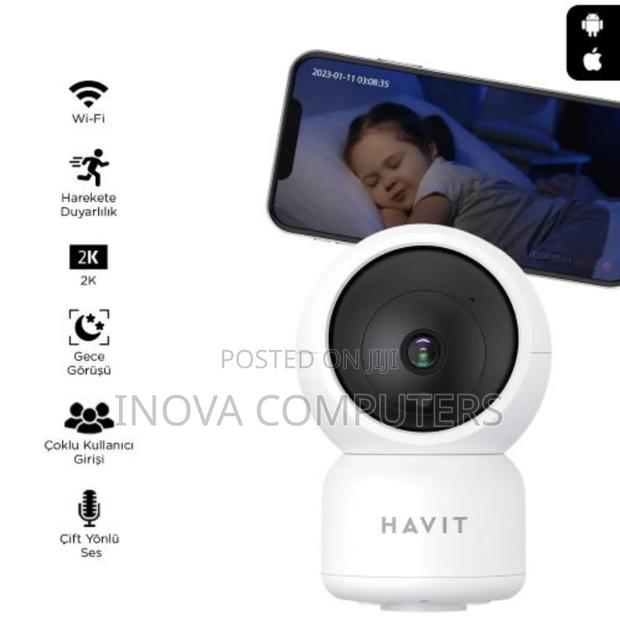 Havit Ipc30 Smart 360° Night Vision Ip Camera Home Camera - thumbnail 4