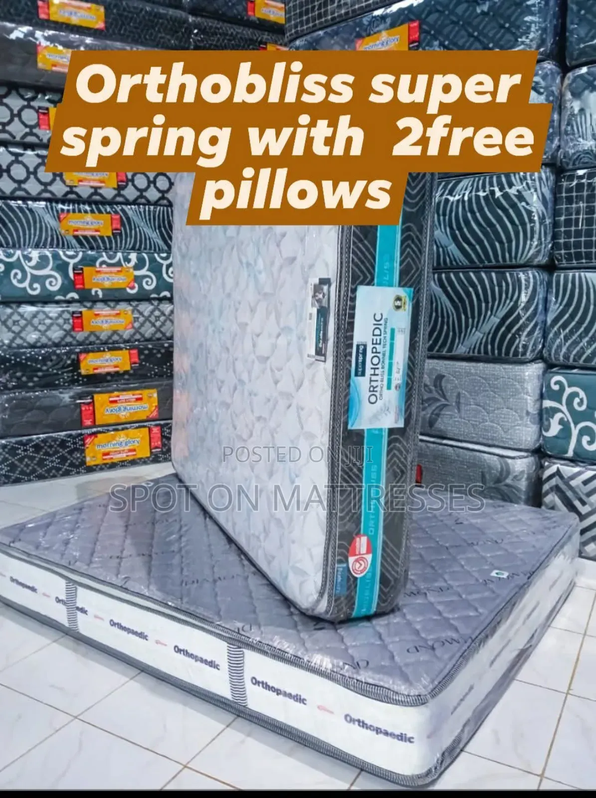 Hot Deals! 5x6x10 Orthopedic Spring Mattress + Free Home Delivery! 