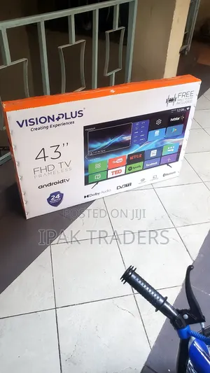 Vision Plus Vp8843sf - 43" FHD Android Tv + Free Wall Mount (2yrs Wrty