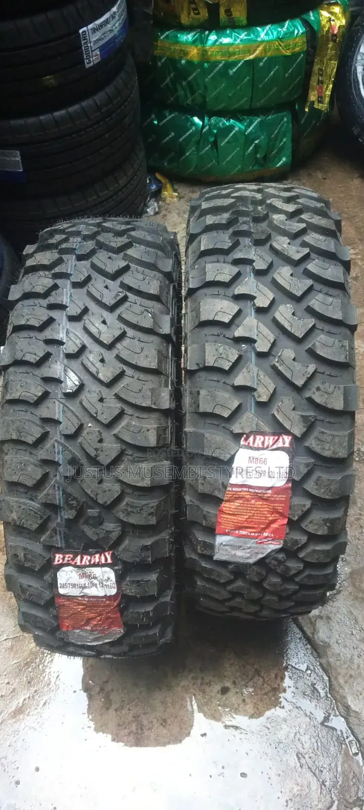 245/75r16 M/T Bearway Tyres