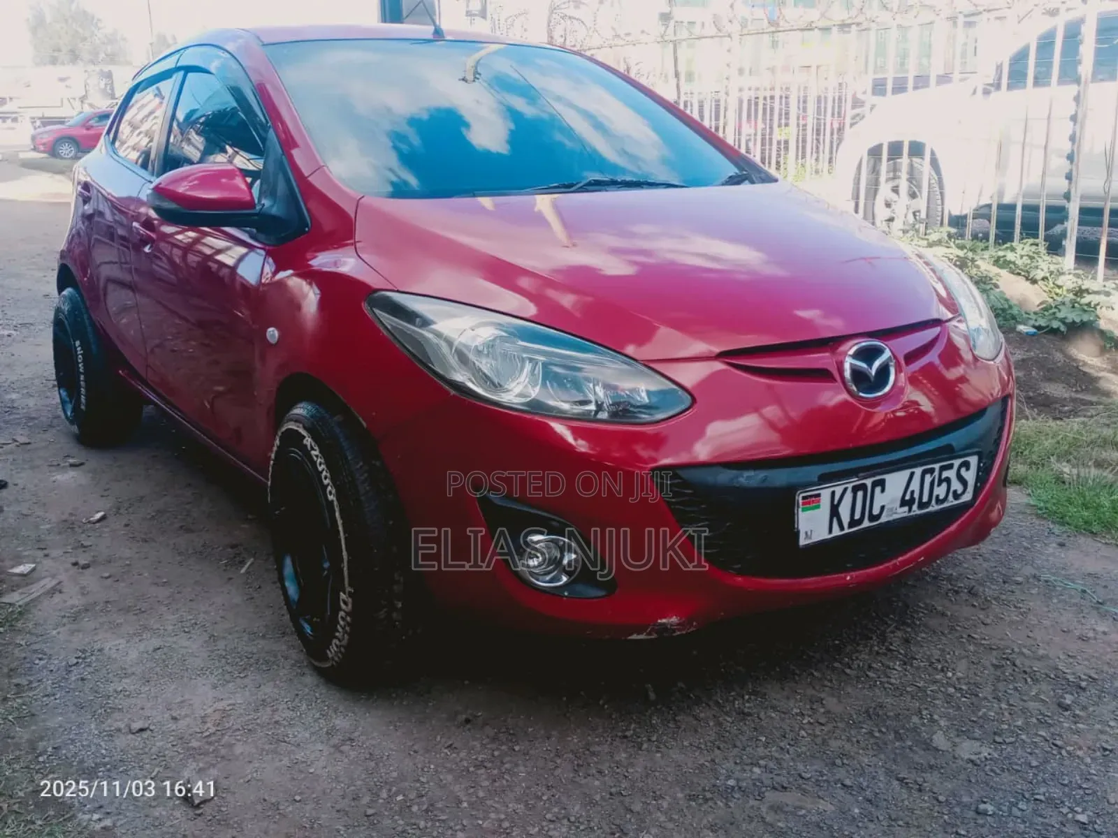 Mazda Demio 2013 Red