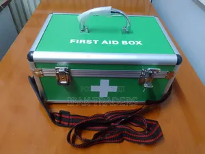 Medium Size First Aid Box Green (Empty)