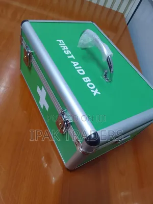 Empty First Aid Box Green