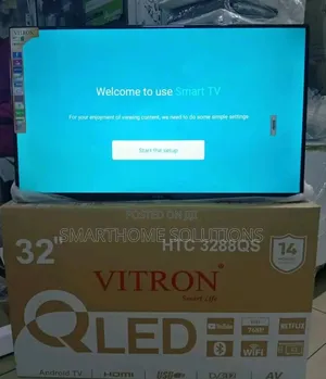 Vitron 32 Qled Smart Tv New 2025