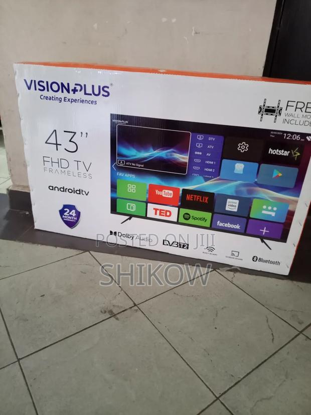 Vision Plus 43" Smart Android Tv With Free Wall Mount - thumbnail 2