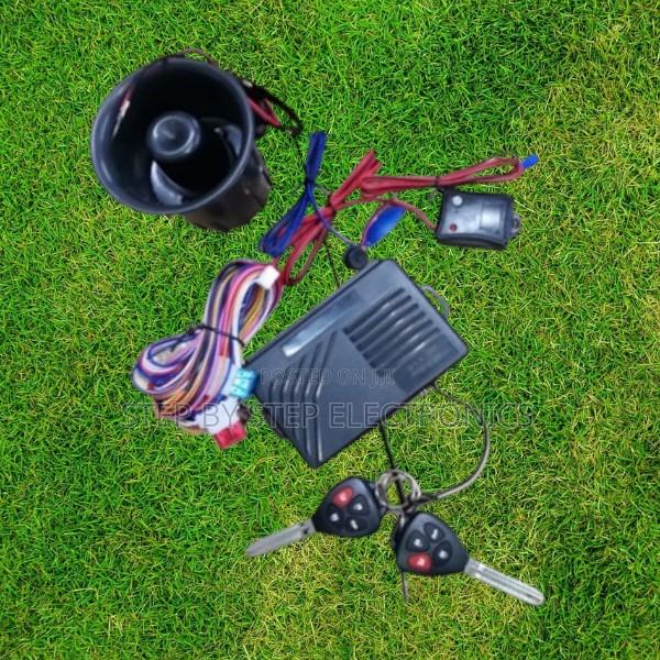 Universal Vehicle Burglar Alarm System With Two Flip Keys