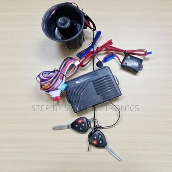 Complete Car Security System With Remote Controls and Siren - main view