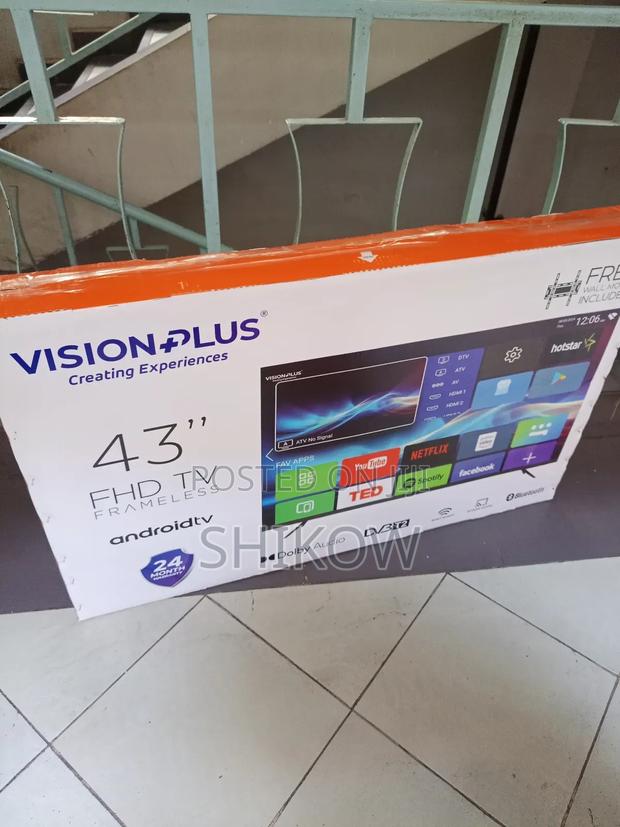 Vision 43 Inch Frameless FHD Led Smart Android Tv - main view