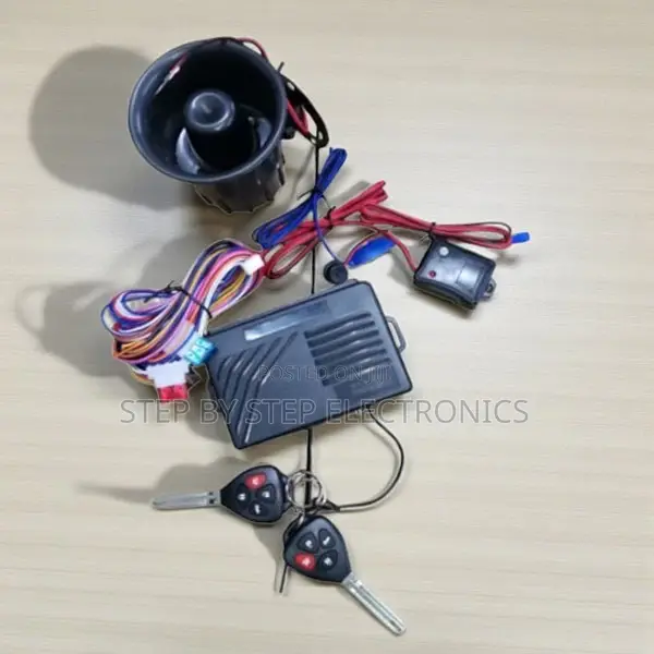 Heavy Duty Universal Car Alarm Kit With Dual Remote Controls