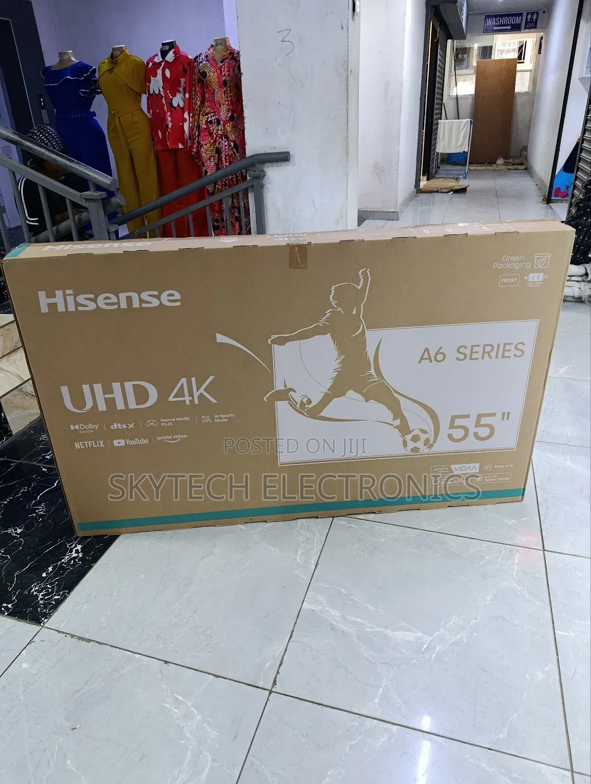 Hisense A6 Series 55inches Uhd Tv