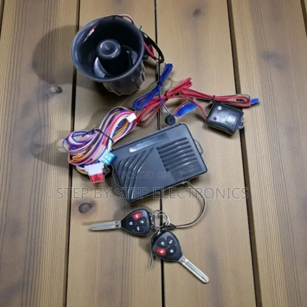 Universal Car Alarm System With Remote Start and Loud Siren