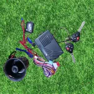 Reliable Universal Car Alarm System With Flip Keys and Siren