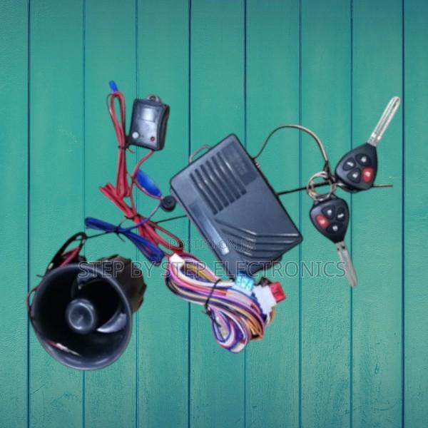 Universal Car Burglar Alarm Security System Kit With Two Flip Keys
