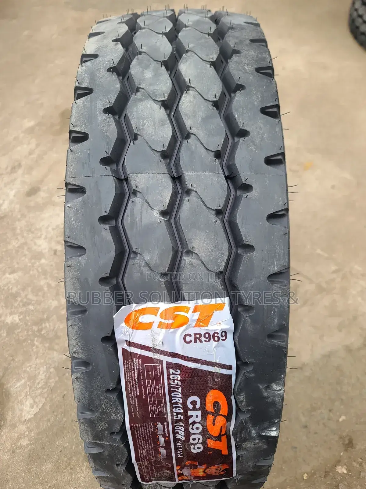 265 /70 R19.5 CST Tyres Cr969 18pr