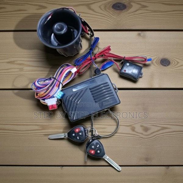 Advanced Smart Car Alarm Security System Kit With Two Flip Keys - main view