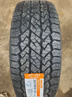 265/70r16 Maxxis Tires Razr a/T781(Made in Thailand ]